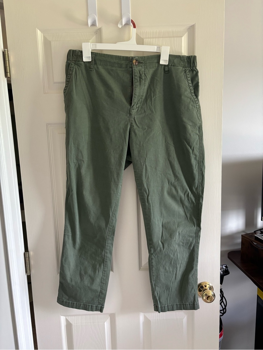 Old Navy Womens's Green Chino Pants